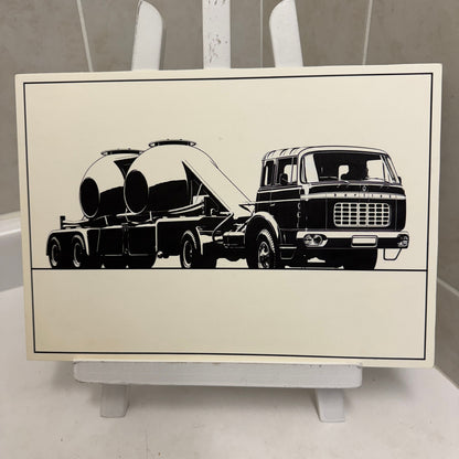 Berliet Truck Illustration Art Drawing Hand Drawn Robert Preis Vintage