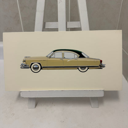 1953 Kaiser Dragon Car Automobile Illustration Art Drawing Hand Drawn