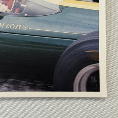 Vintage Lotus Racing Photo Photograph Modern Print