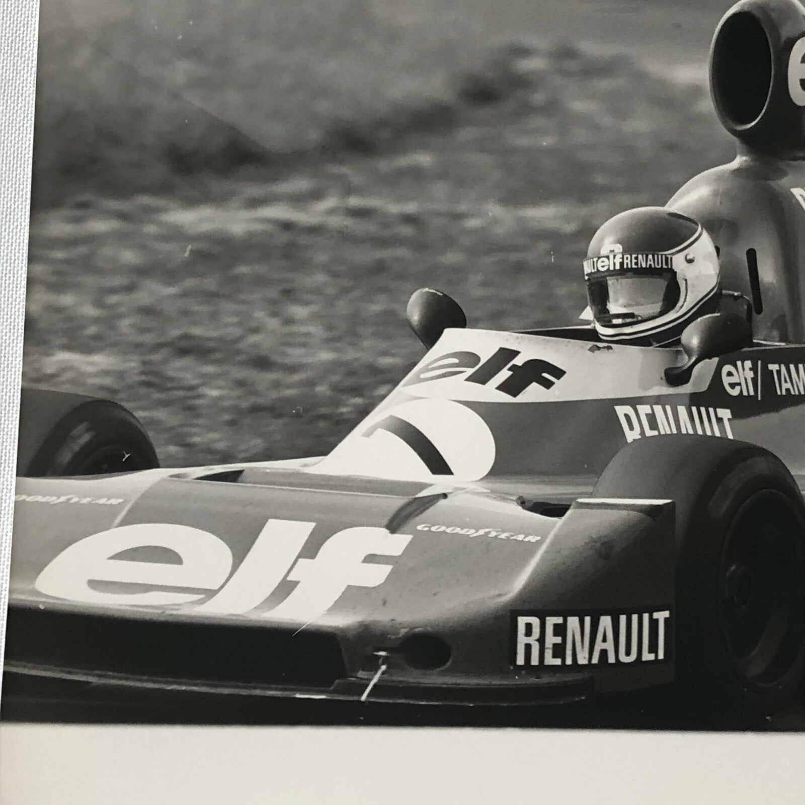Vintage 1976 Formula 2 F2 Rome Grand Prix Racing Photo Photograph Patrick Tambay