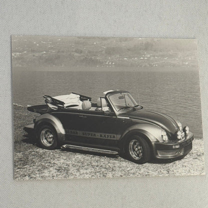 Custom Volkswagen Beetle Convertible Tuner Car Photo Photograph Print VW Bug