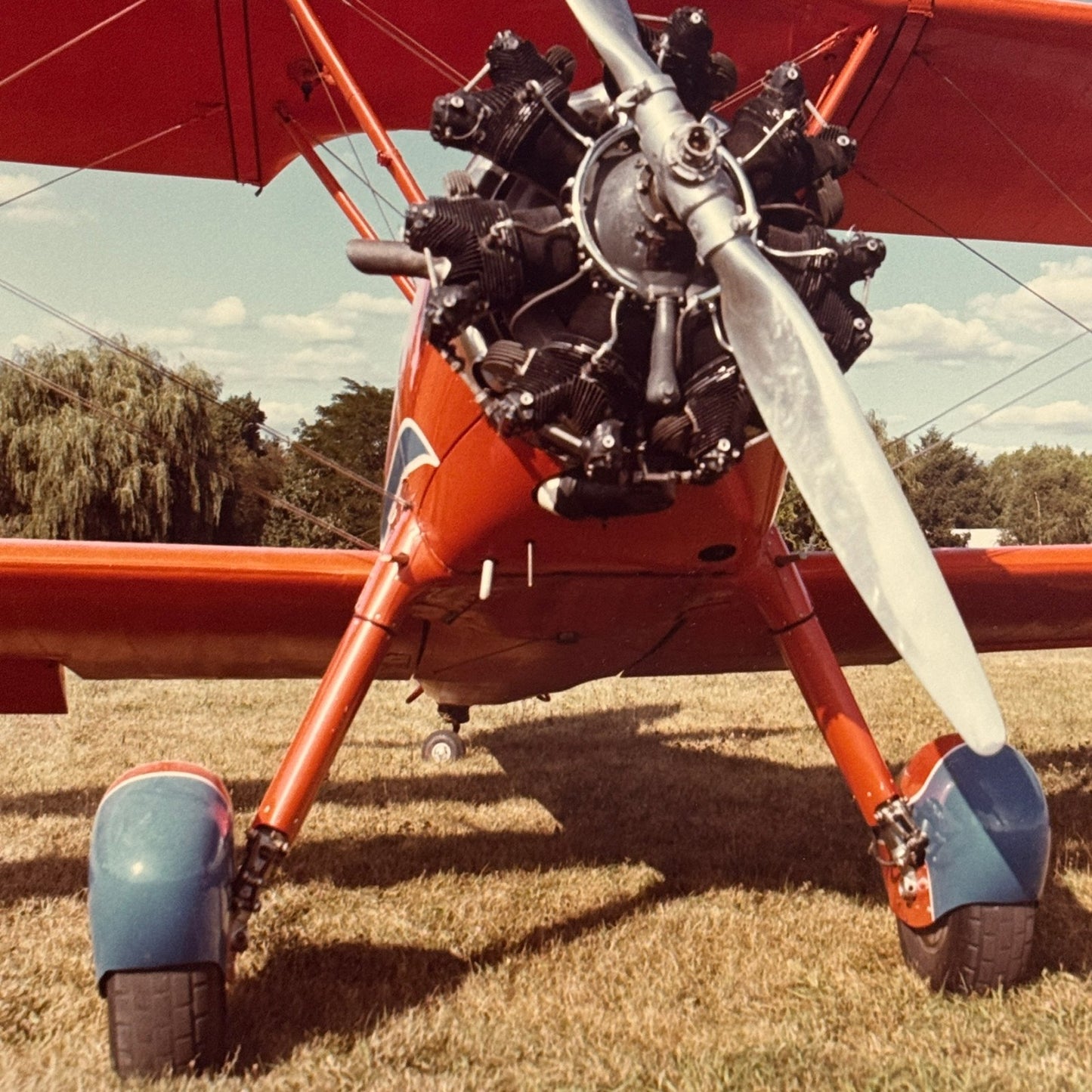 Vintage Aircraft Airshow Photo Large Aviation Photograph Aviation 1970s 1980s