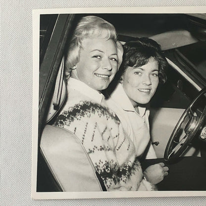 Vintage Pat Carlsson Moss Rally Racing Driver Photo Photograph 