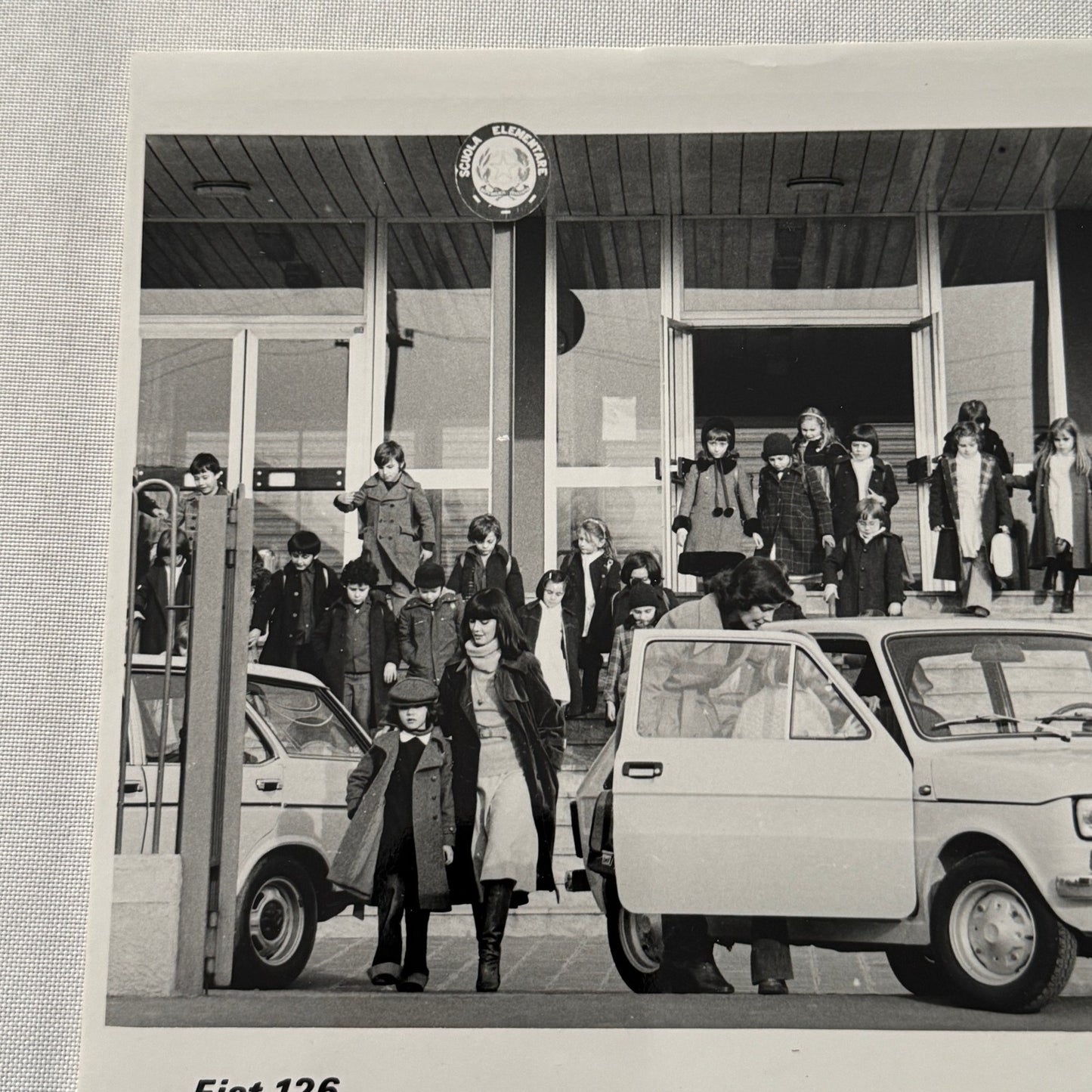 Fiat 126 Car Factory Press Photo Photograph Print 1976