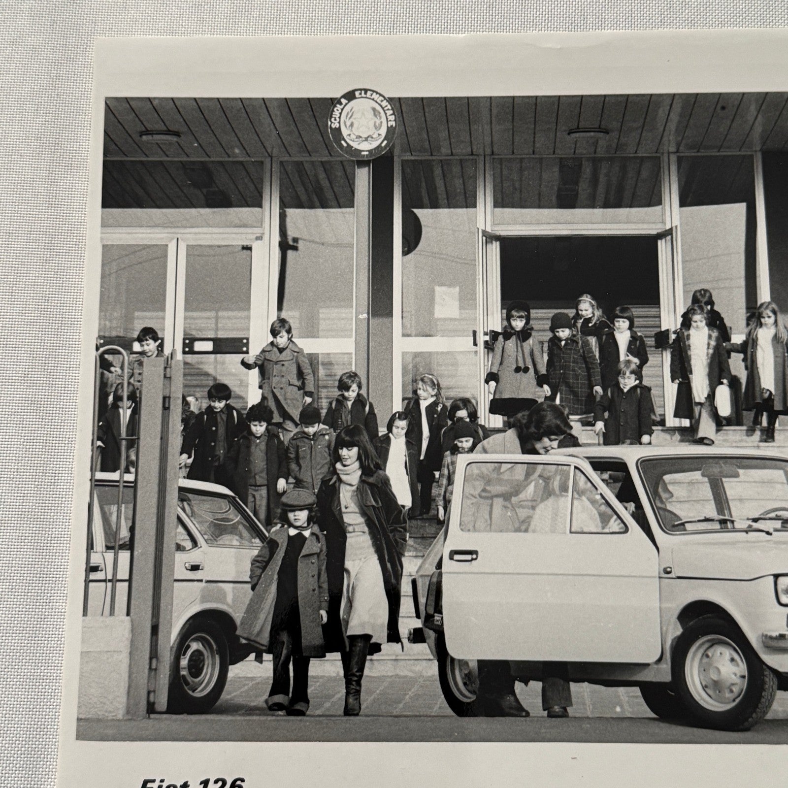 Fiat 126 Car Factory Press Photo Photograph Print 1976