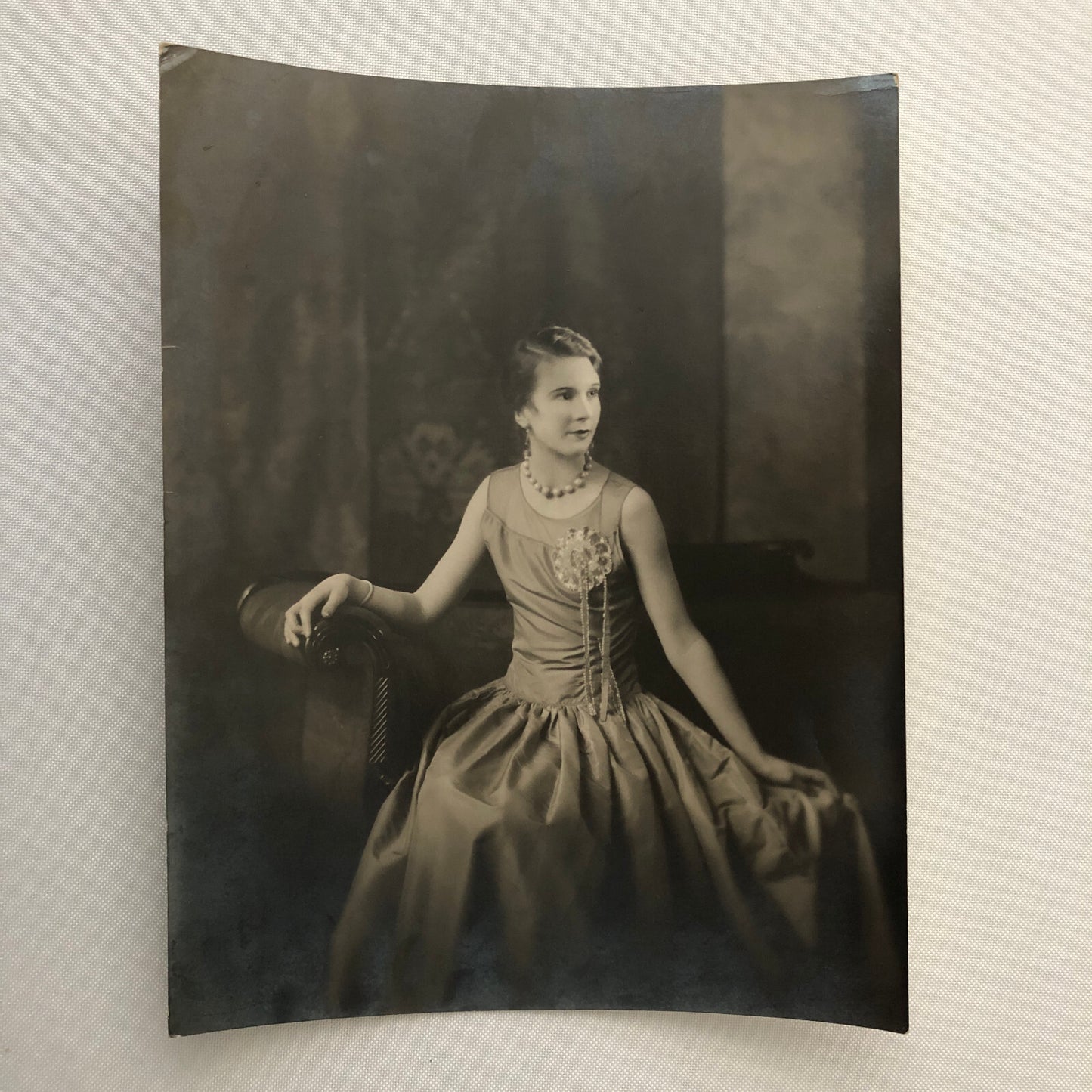 Press Photo Photograph Theater Actress Mary Montgomery