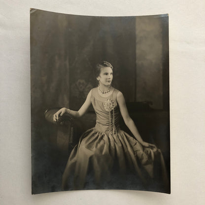 Press Photo Photograph Theater Actress Mary Montgomery