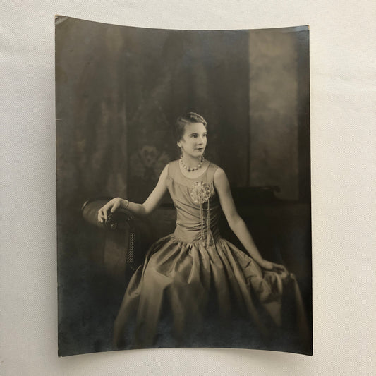 Press Photo Photograph Theater Actress Mary Montgomery