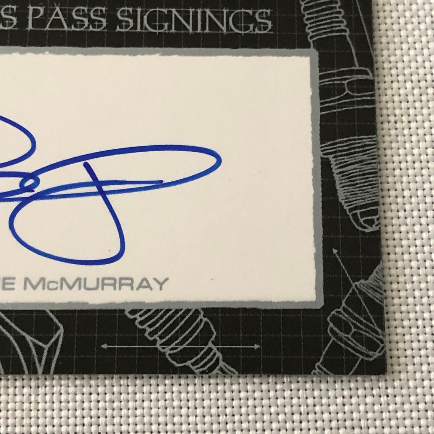 2010 Press Pass Signings Jamie McMurray Auto Autograph Signature Signed Card