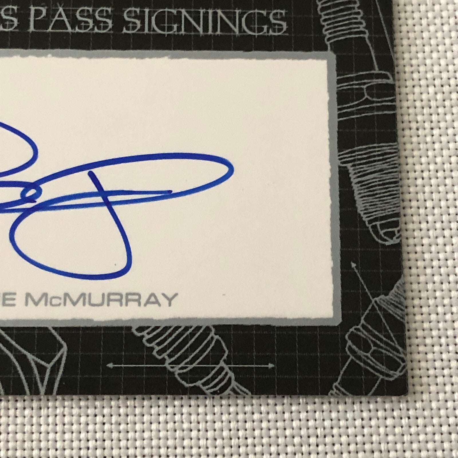 2010 Press Pass Signings Jamie McMurray Auto Autograph Signature Signed Card
