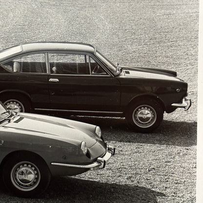 FIat 850 Special 850 Coupe and 850 Spider Factory Press Photo Photograph Print