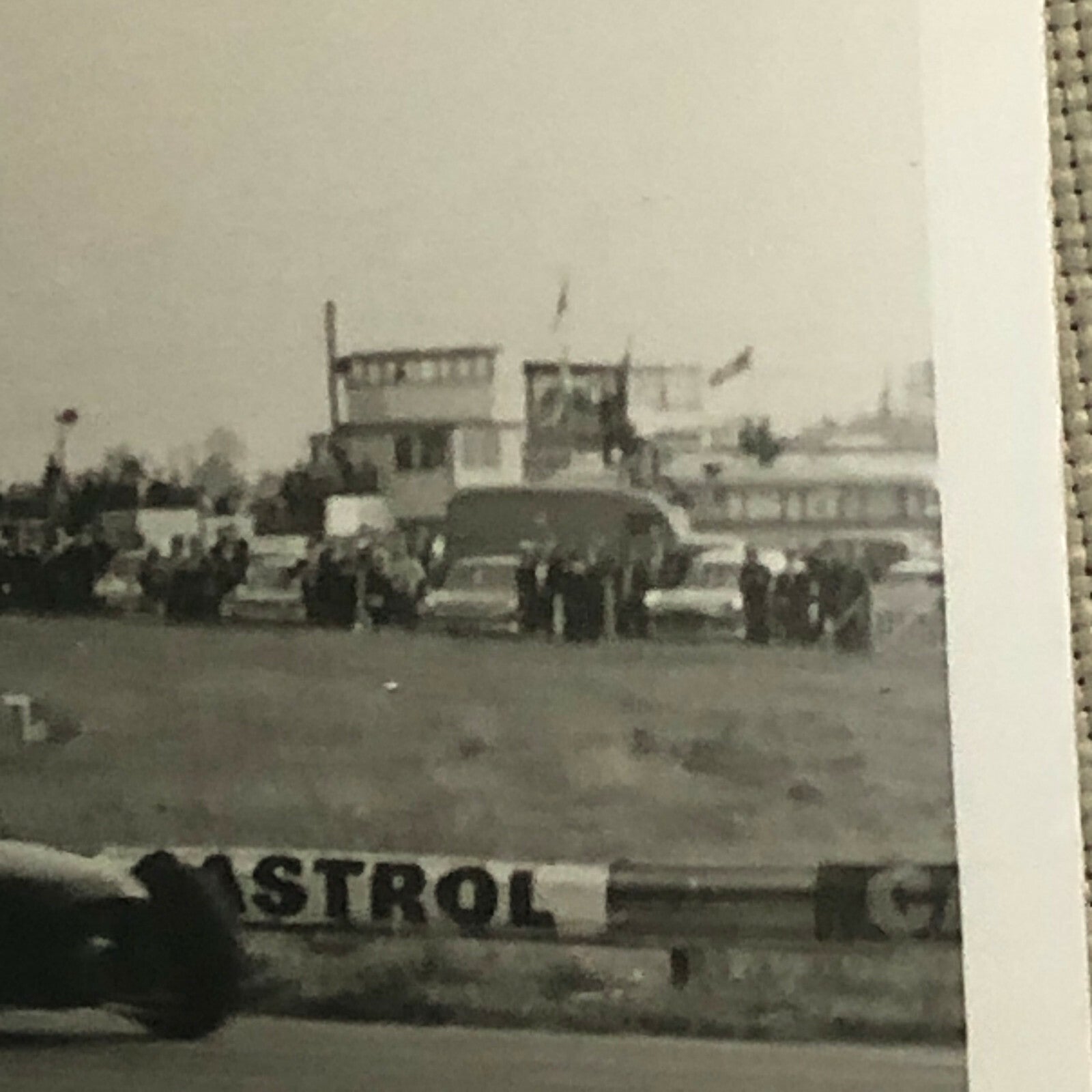 Vintage Car Racing Photo Photograph Print 