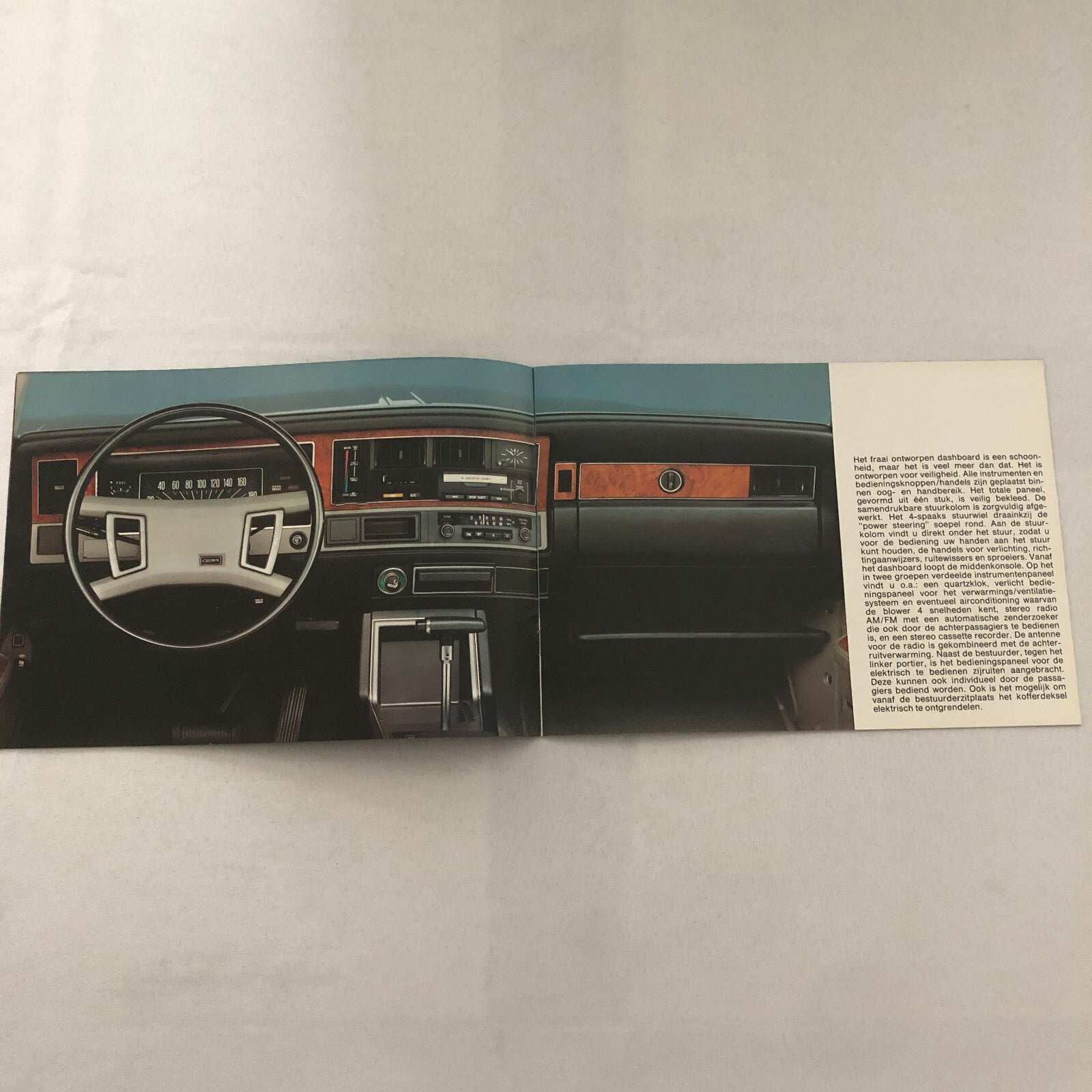 Vintage Toyota Crown Car Sales Brochure Catalog GERMAN TEXT European 2000 2600