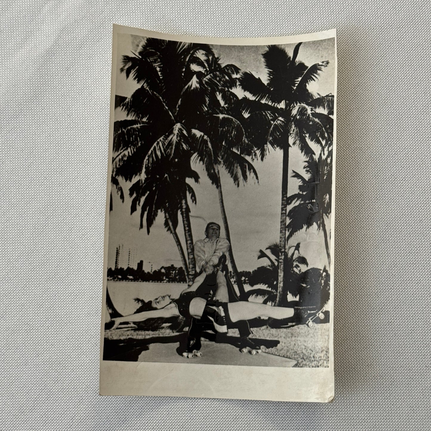 Vintage Circus Roller Skating Roller Skate Act Photo Photograph