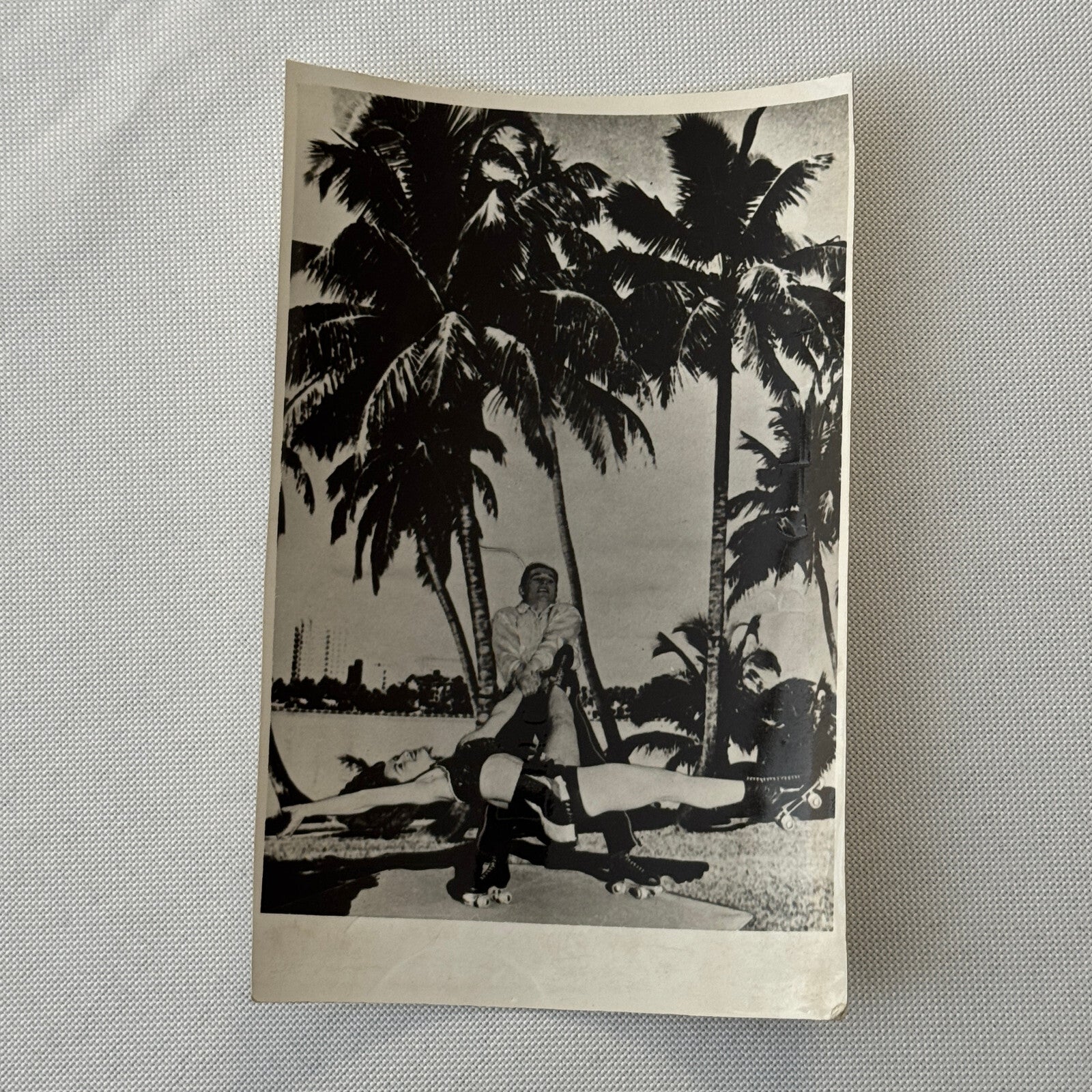 Vintage Circus Roller Skating Roller Skate Act Photo Photograph