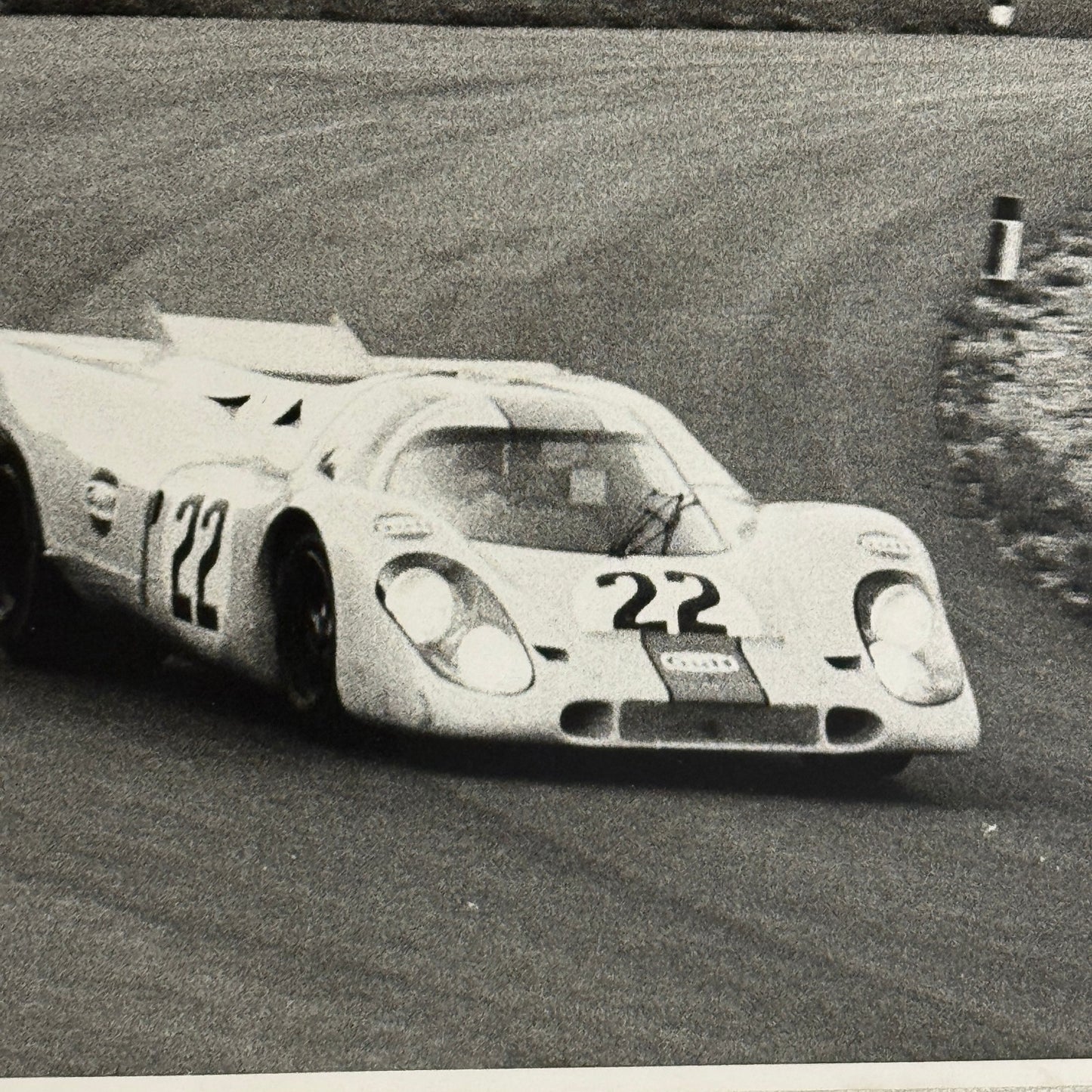 Vintage Porsche 917 Racing Photo Photograph Foto Hruby