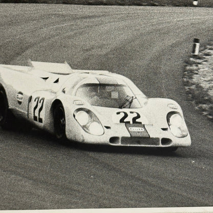 Vintage Porsche 917 Racing Photo Photograph Foto Hruby
