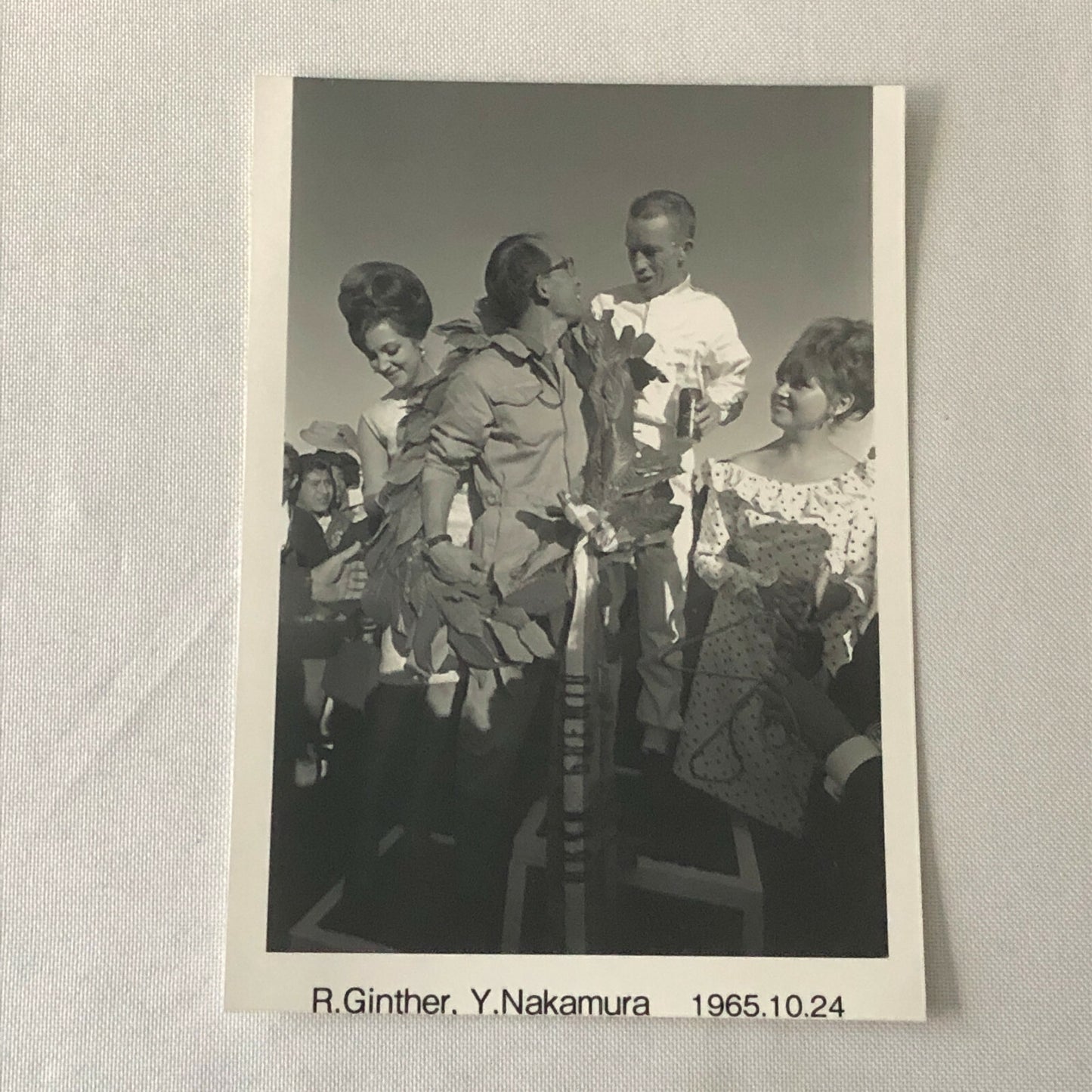 Vintage Richie Ginther Honda Racing Grand Prix Photo Photograph Print 1965 GP