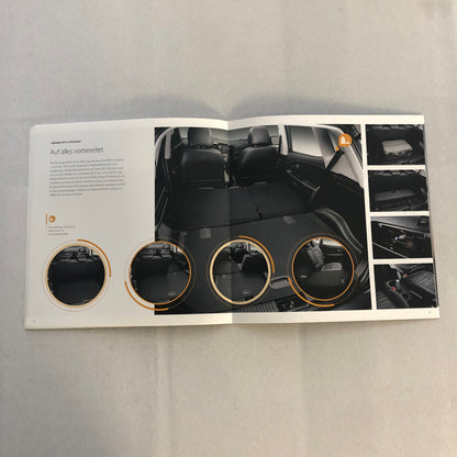 2011 Kia Venga Car Sales Brochure Catalog with Price List GERMAN Market