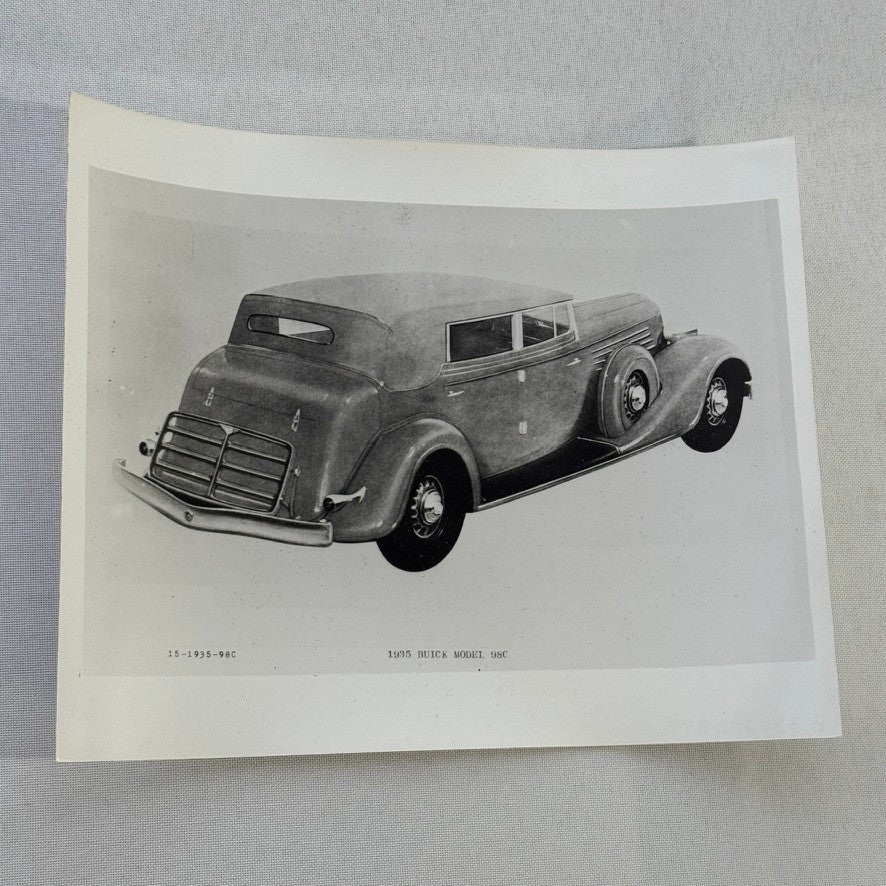 1935 Buick Model 98C Car Automobile Vintage Image Modern Print