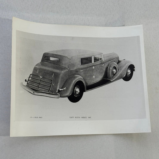 1935 Buick Model 98C Car Automobile Vintage Image Modern Print