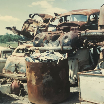 Vintage Hudson Super Six Barn Find Rusty Car Photo Photograph Print 