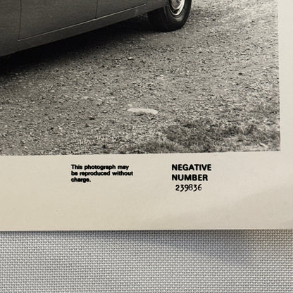 Daimler 4.2 Litre Landaulette Vanden Plas Car Factory Press Photo Photograph