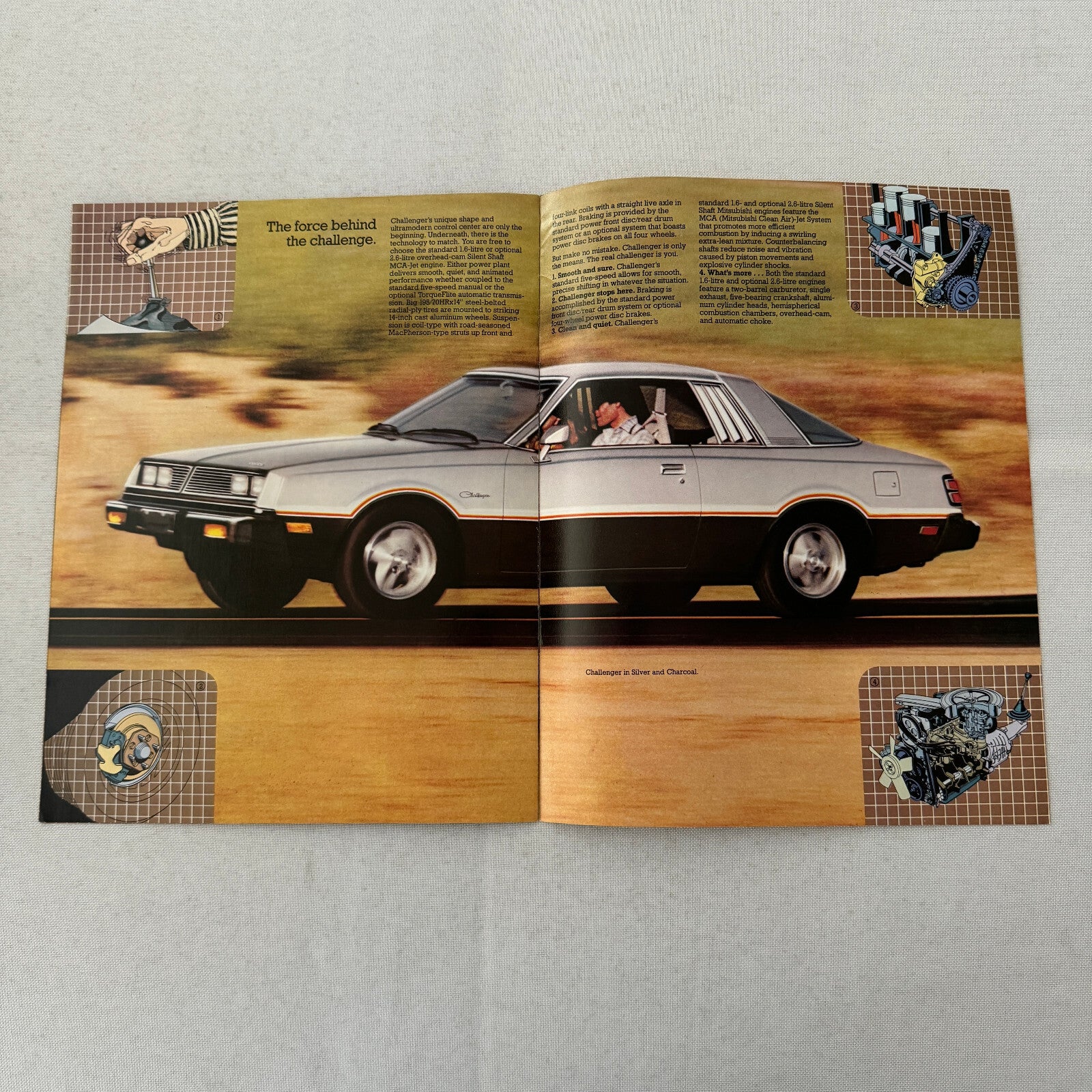 1979 Dodge Challenger Car Sales Brochure Catalog Advertising