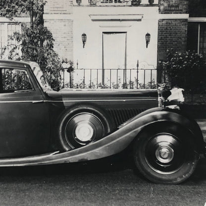 Vintage 1938 Bentley Car Photo Photograph Print - Sothebys Auction Image ? 