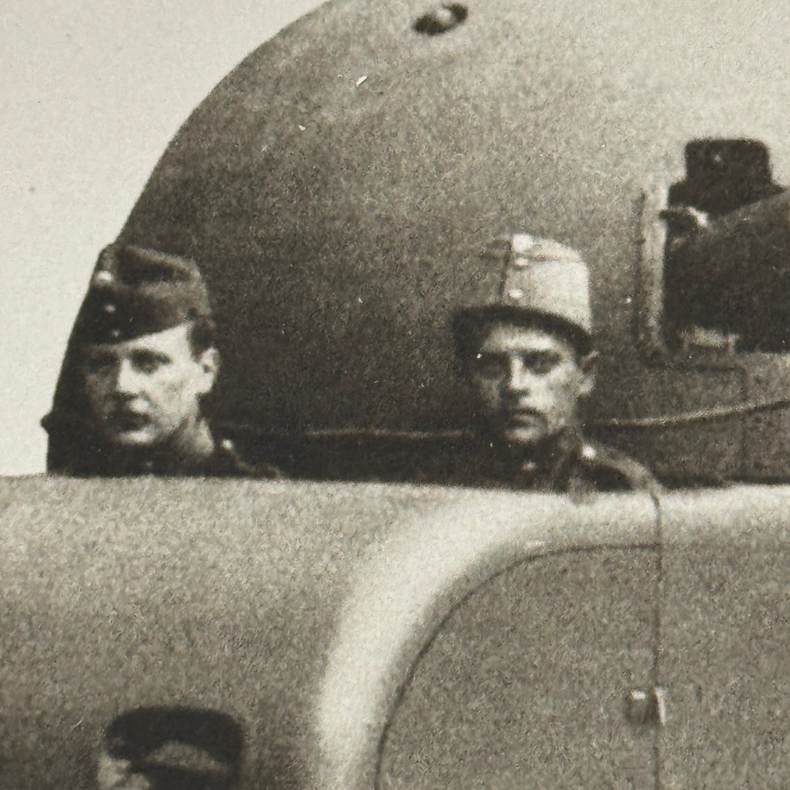 Early Military Tank Vehicle Truck Vintage Image Modern Print