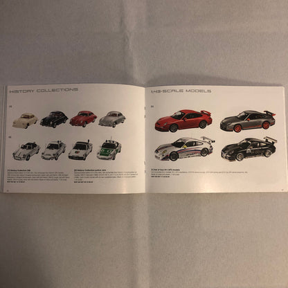 Porsche Model Car Die Cast Sales Brochure Catalog 911 Boxster Racing Cayenne +