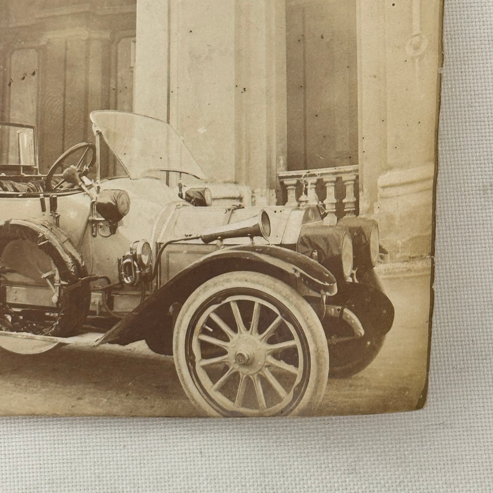Vintage Photograph Photo Early Antique Car Automobile