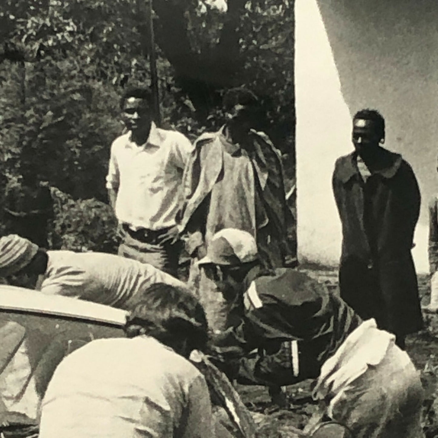 Vintage Rally Racing Photo Photograph 1974 East African Safari Car  