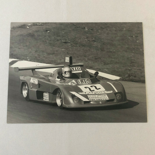 Vintage Racing Photo Photograph 1976 1000KM Monza Osella Car #22
