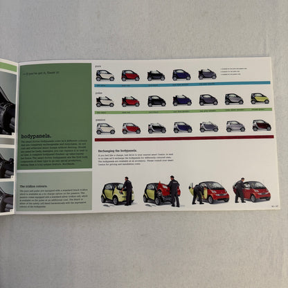 2006 Smart Fortwo Coupe and Fortwo Cabriolet CDI car Sales Brochure Catalog