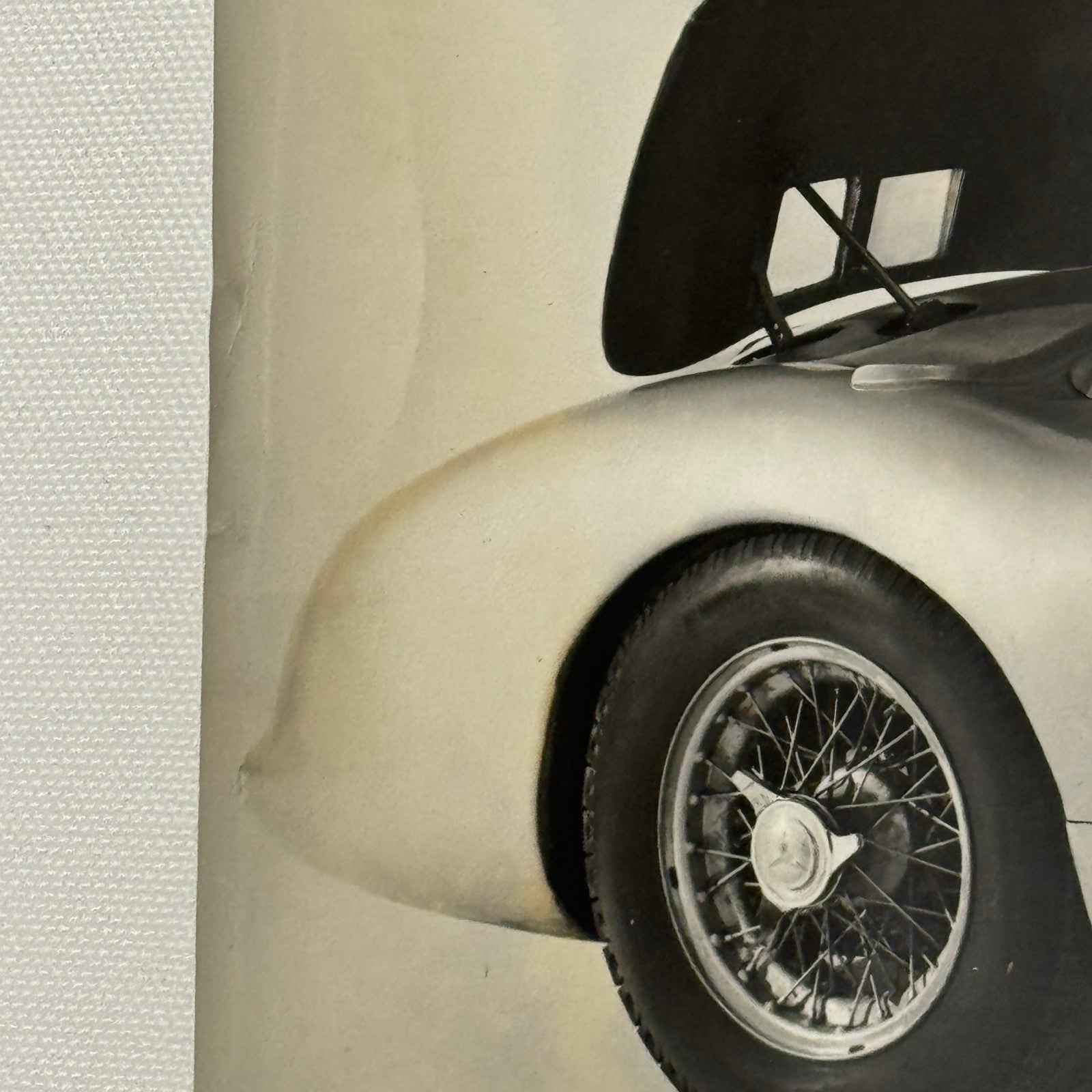 Vintage Mercedes 300 SLR 1955 Racing Car Photo Photograph Mercedes Benz