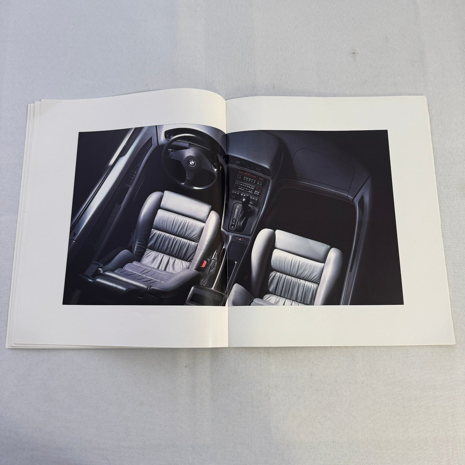 1990 BMW 850i Brochure Catalog BMW 8 Series BMW 850 Colour & Upholstery Lot 2x