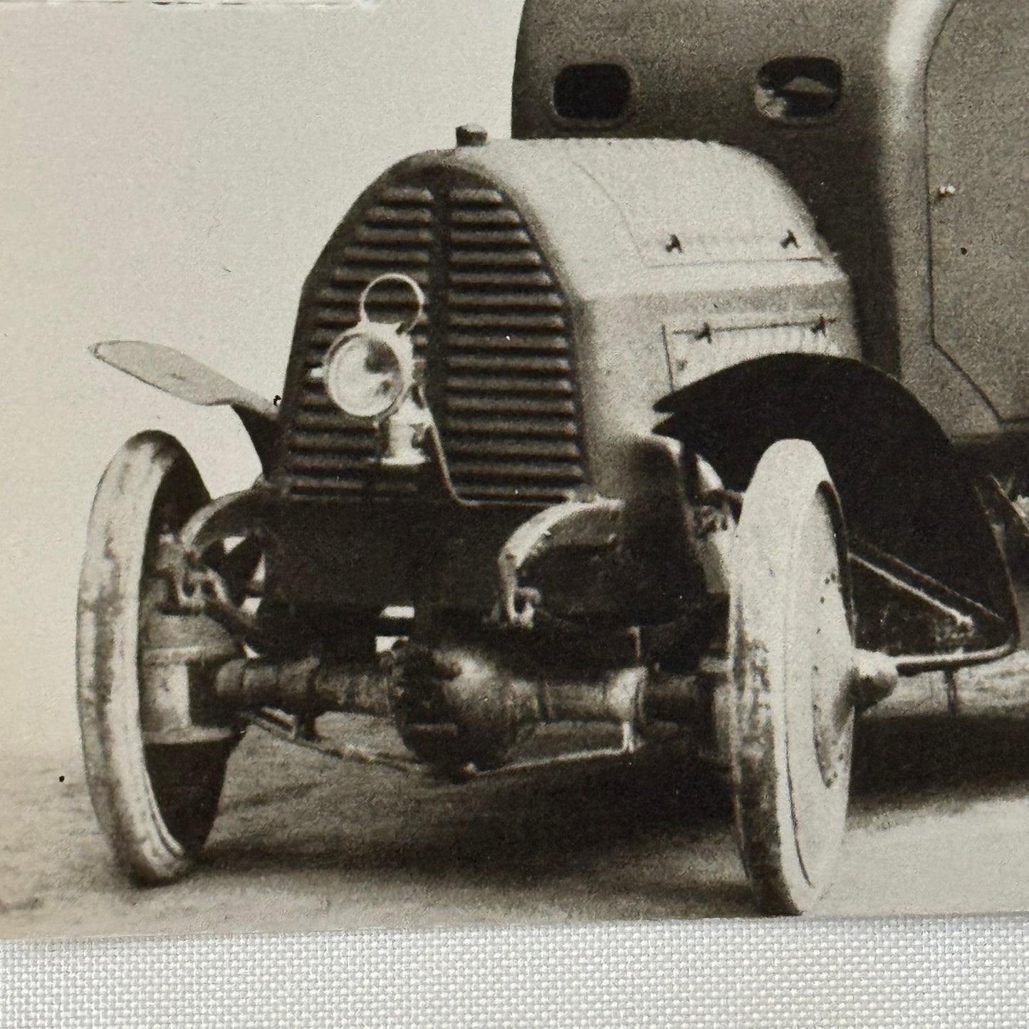 Early Military Tank Vehicle Truck Vintage Image Modern Print