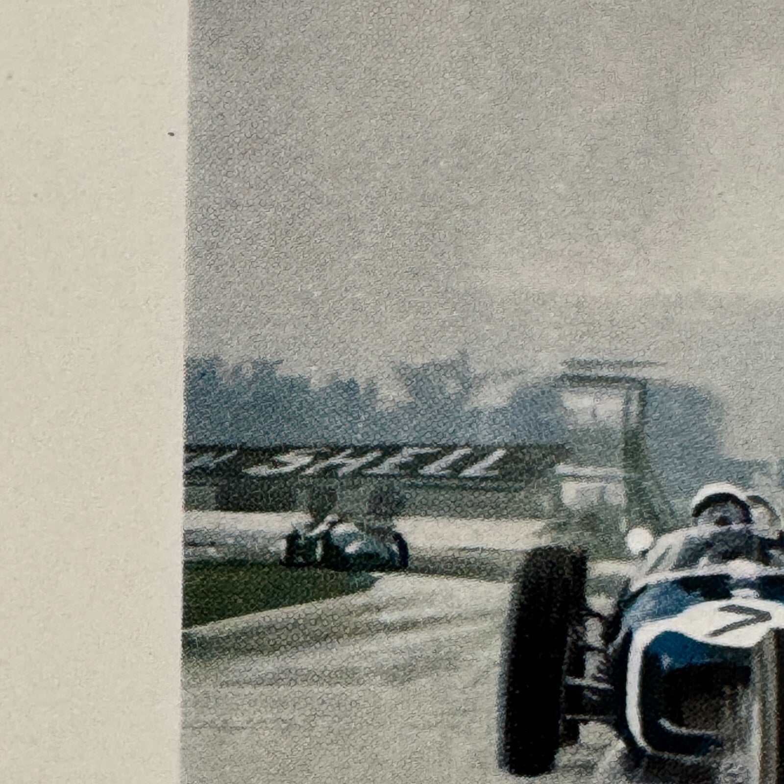 John Surtees Cooper Climax Stirling Moss Goodwood 1961 Illustration Print