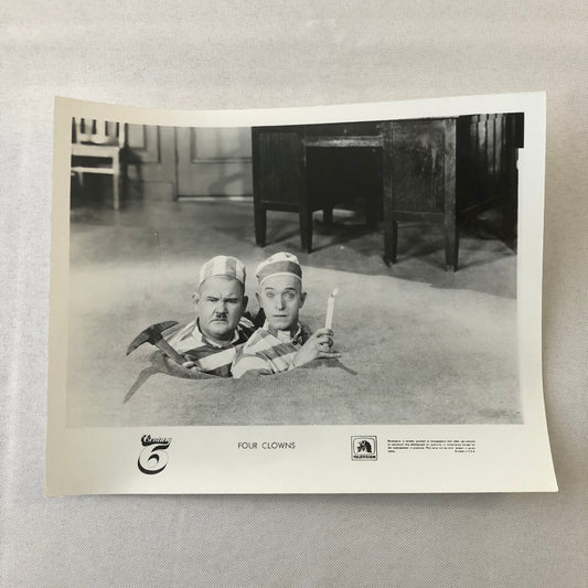 Laurel and Hardy Four Clowns Movie Film Press Photo Photograph Print