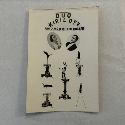 Vintage Circus Performer Act Photo Photograph The Juvelys Juggling Acrobats