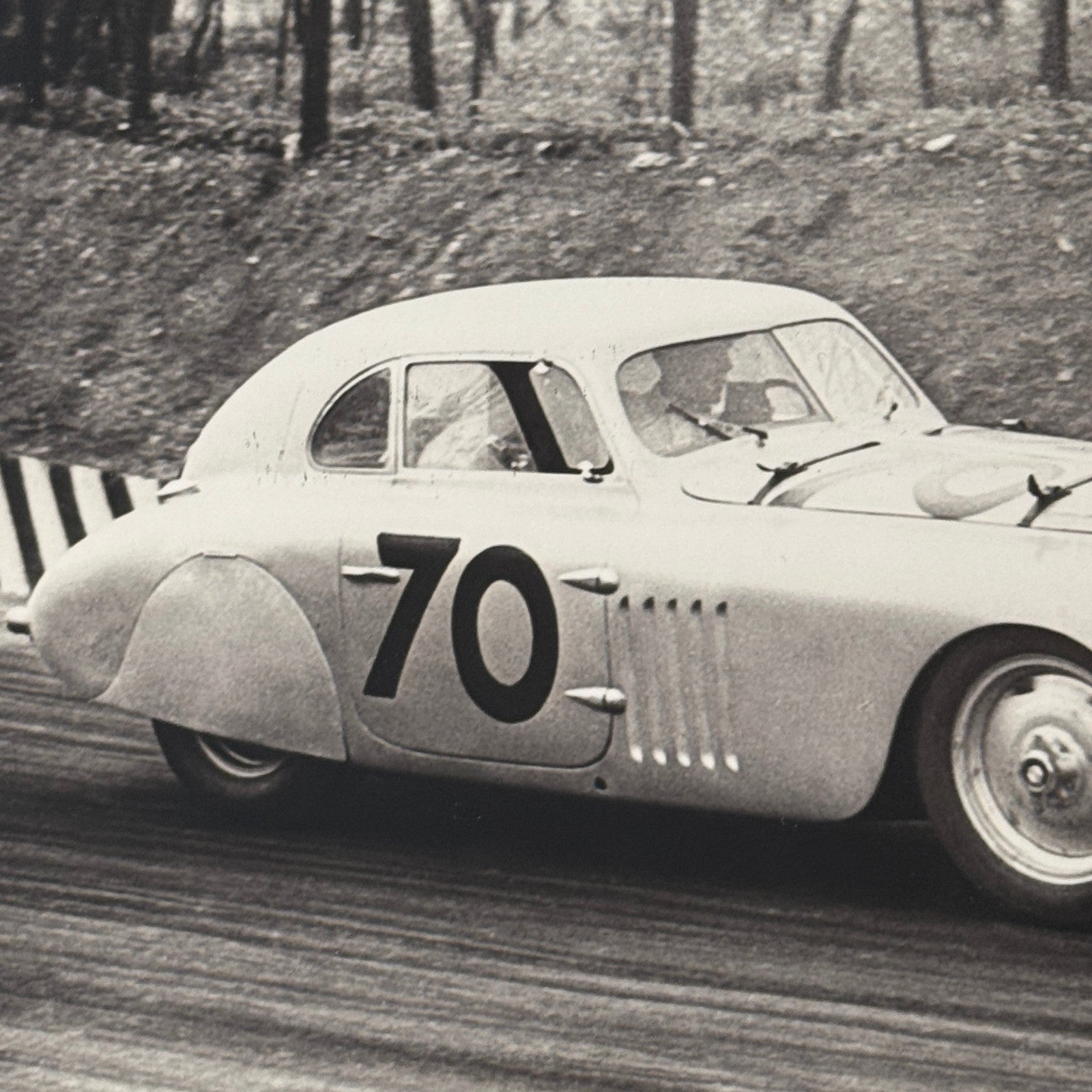 1940 BMW 328 Racing Car Factory Press Photo Photograph Modern Print
