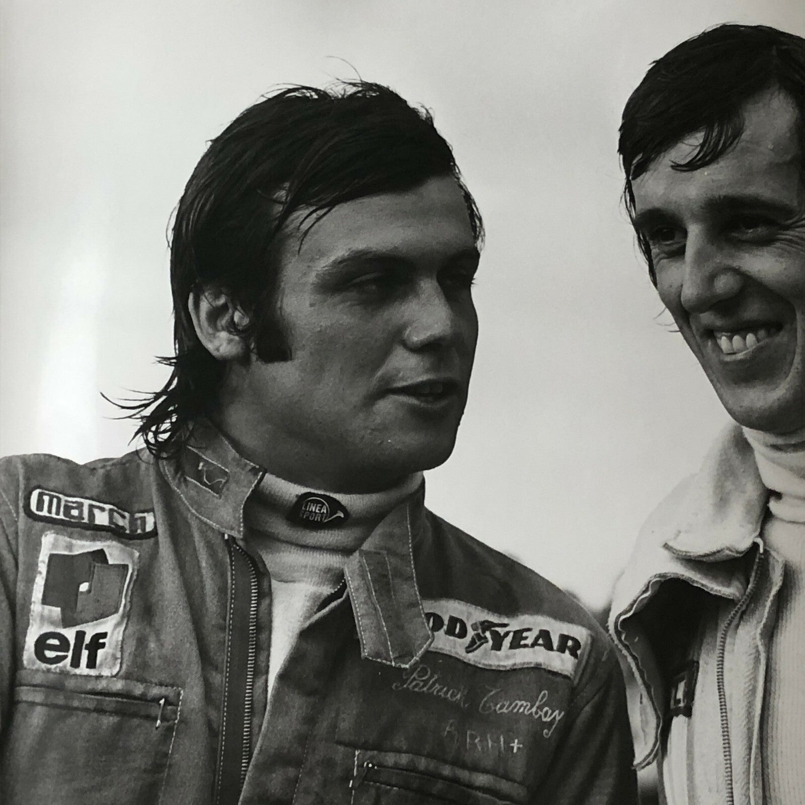 Vintage 1975 Formula 2 F2 Racing Photo Photograph Nogaro Patrick Tambay Driver