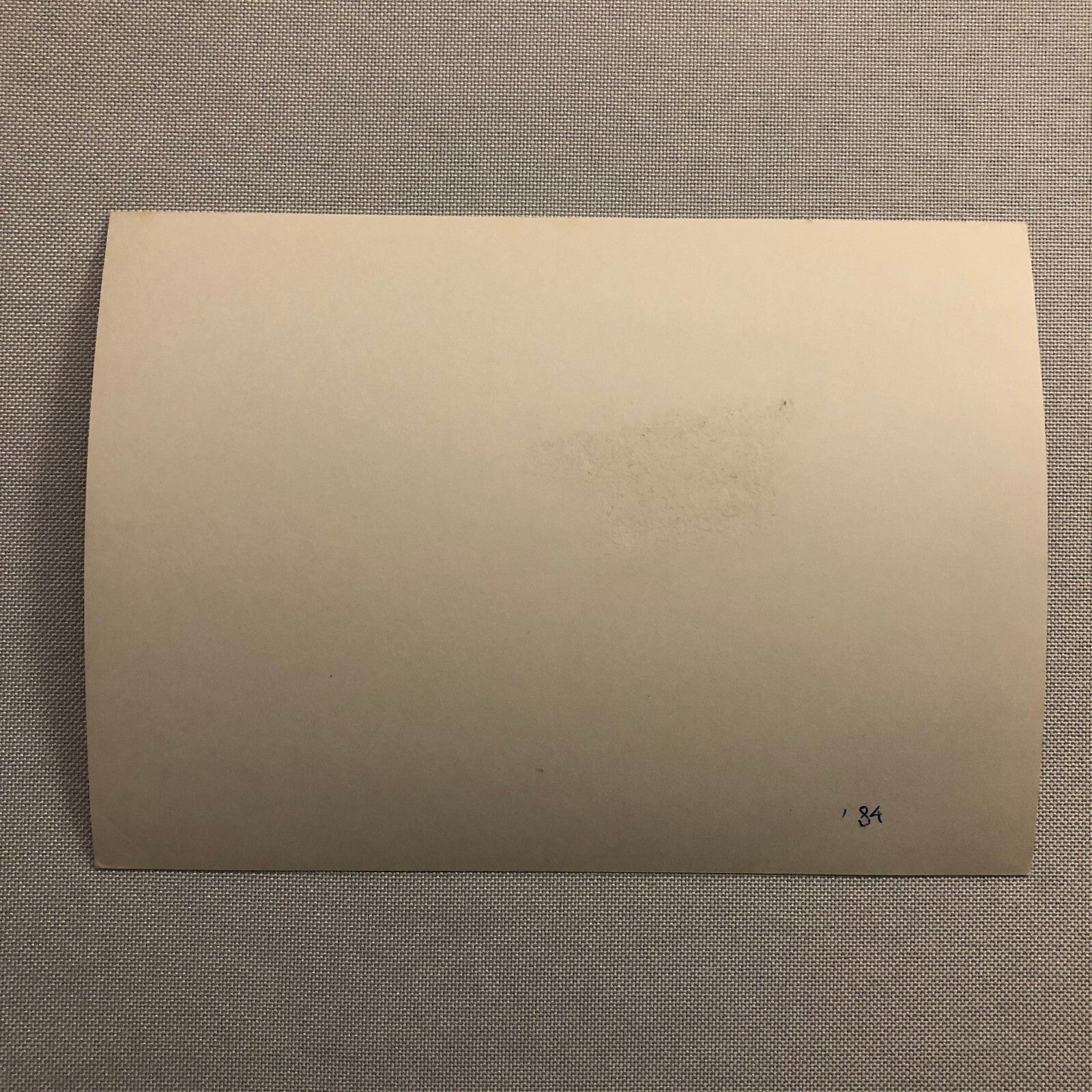 Vintage Porsche 911 Photo Photograph Print 1984 ?