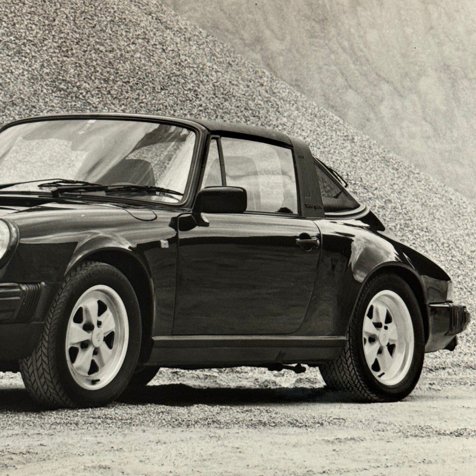 Porsche 911 Carrera Targa Car Factory Press Photo Photograph Werkfoto German