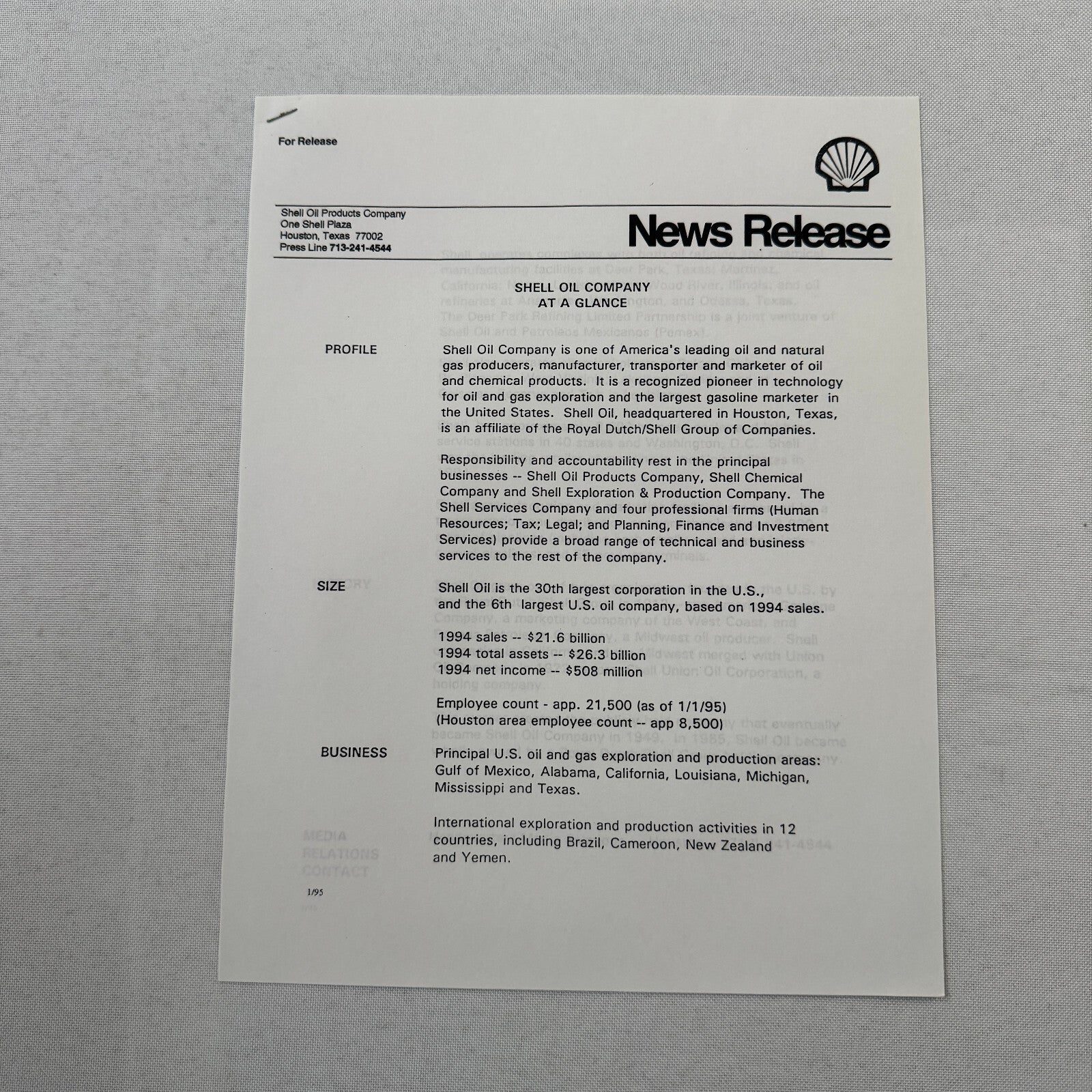 1996 PPG Indy Car Racing Shell Team Bobby Rahal Bryan Herta Press Kit Brochure