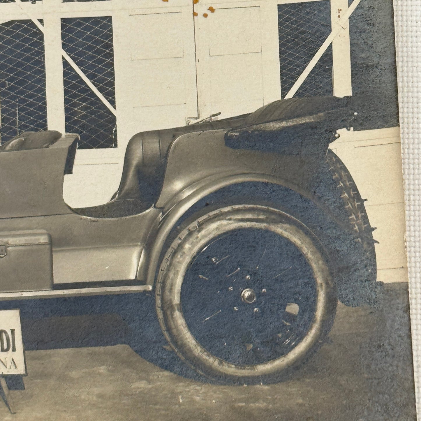 Carrozzeria Orlandi Car Automobile Photo Postcard Post Card RPPC A Orlandi