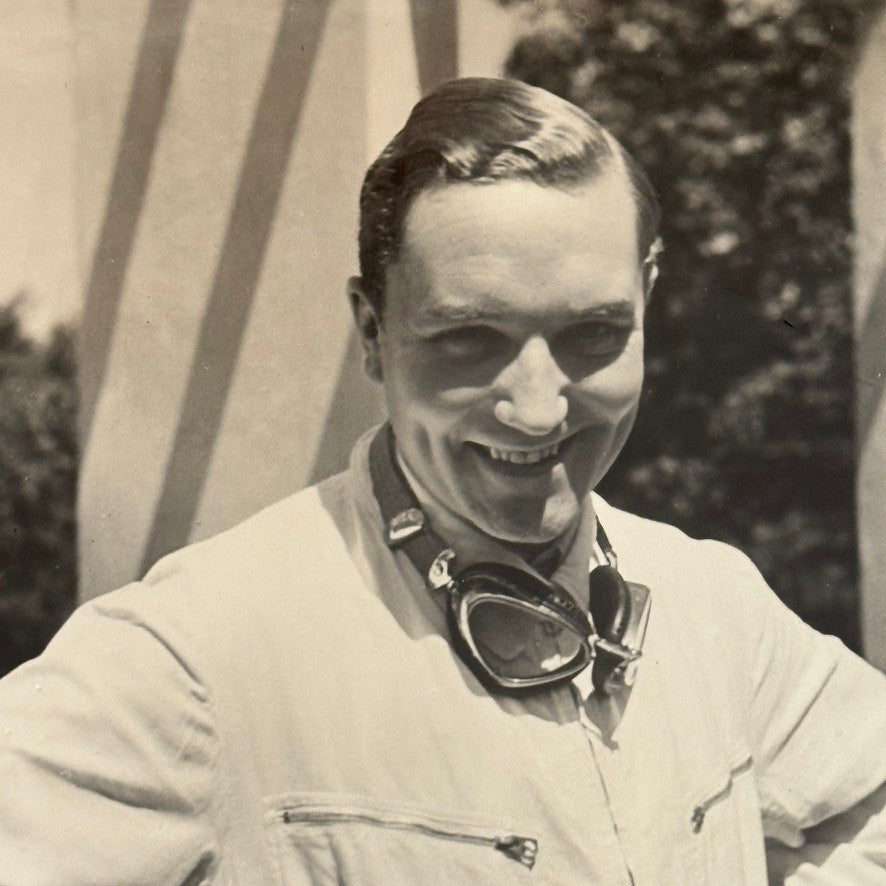 Manfred von Brauchitsch Mercedes Benz Racing Driver Photo Photograph German