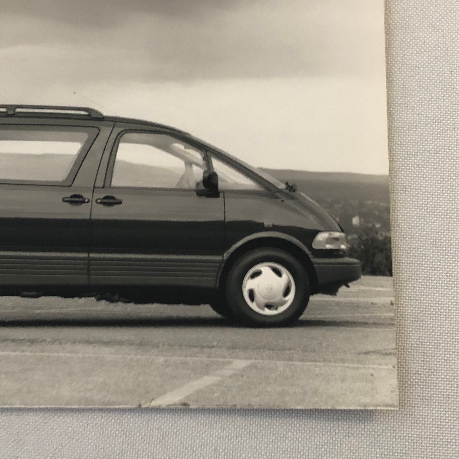 Toyota Previa Van Factory Press Photo Photograph Print