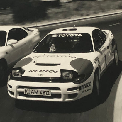 1991 Toyota Celica Carlos Sainz Limited Edition Factory Press Photo Photograph